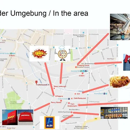 Downtown Unterbilk * デュッセルドルフ